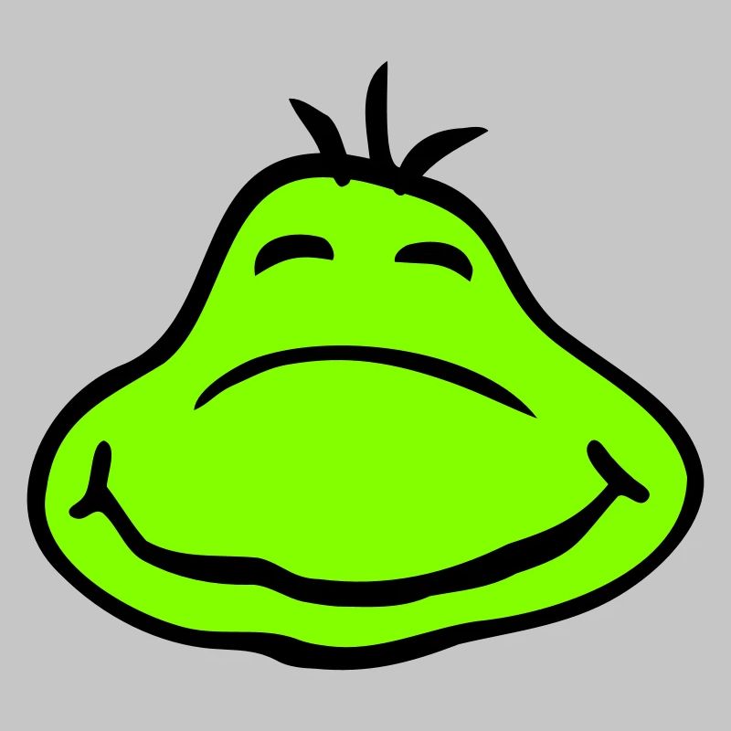 Frog Toad Smiles Funny Comic Happy Cute
