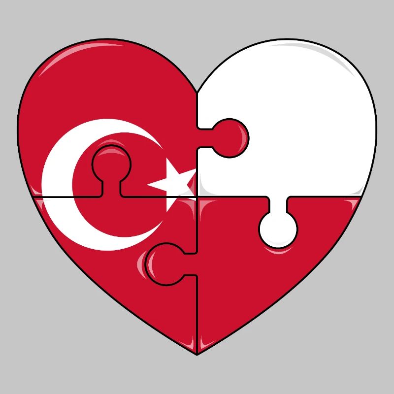 Puzzleherz Flaggenfusion