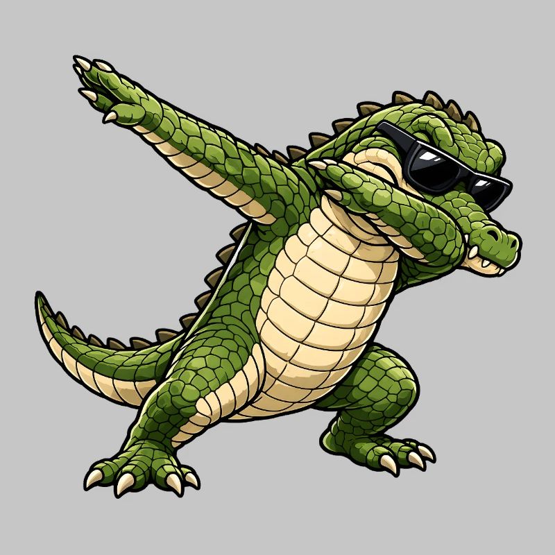 Dabbing Krokodil