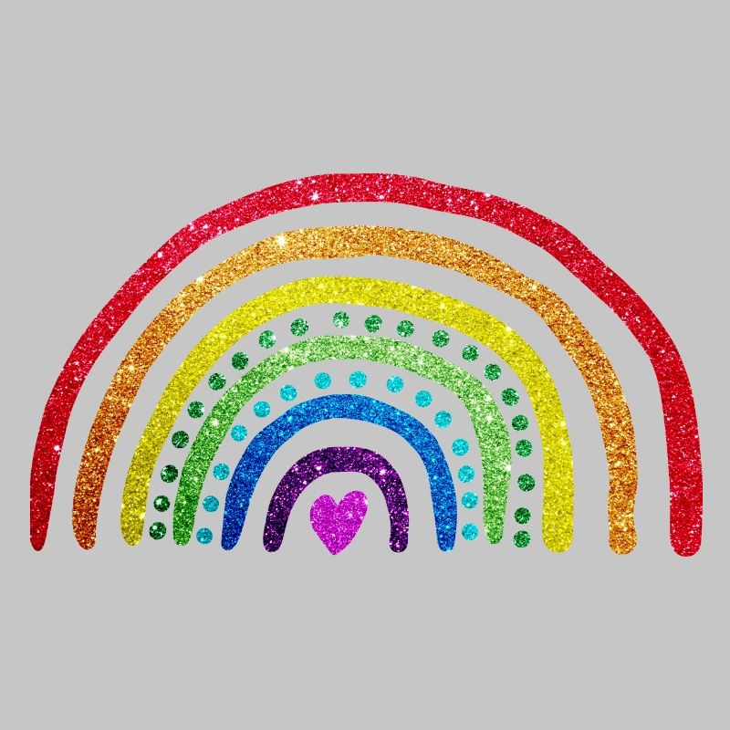 Regenbogen-Glitzer