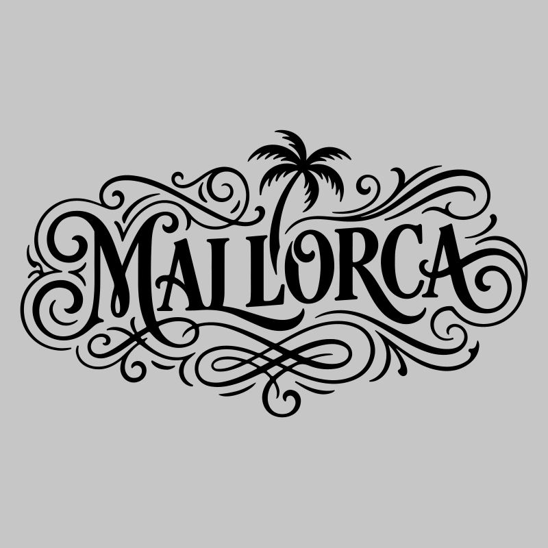 Mallorca lettering