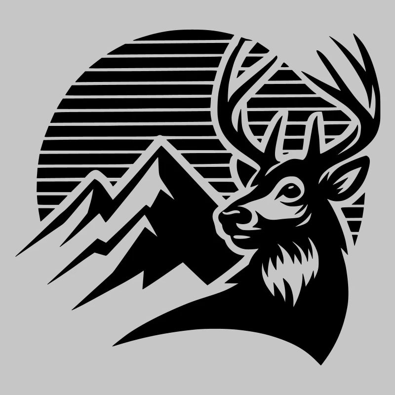Alpenhirsch