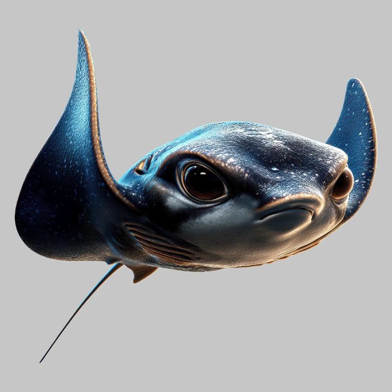 Manta Ray, Devil Ray, Stingray, Diver