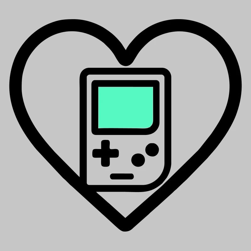 Retro Heart – Console portable rétro