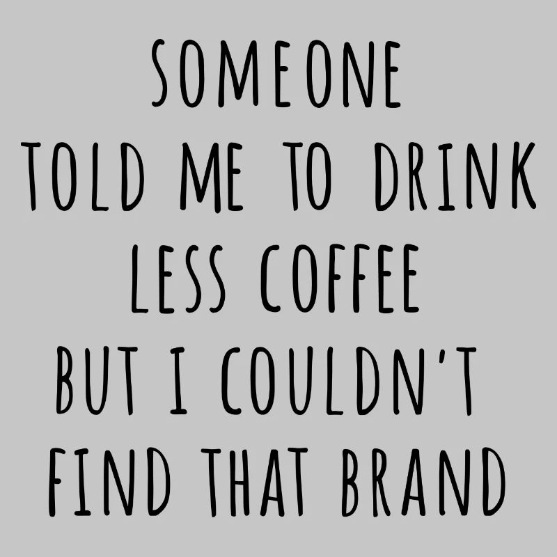 Weniger Kaffee