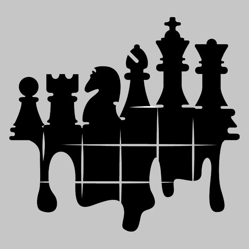 Chess Graffiti Chess Set Figures Knight rook