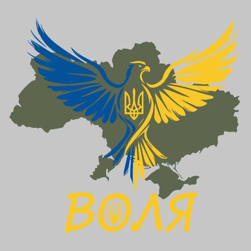 Volya Eagle on Ukraine Map