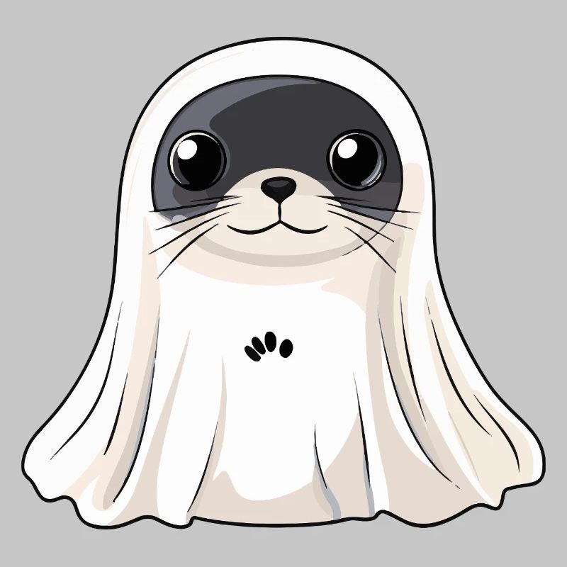 Robbe Tier Halloween Geist