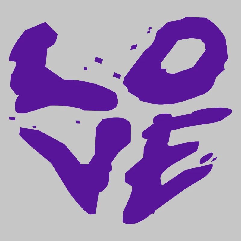 Love Statement Urban Typography