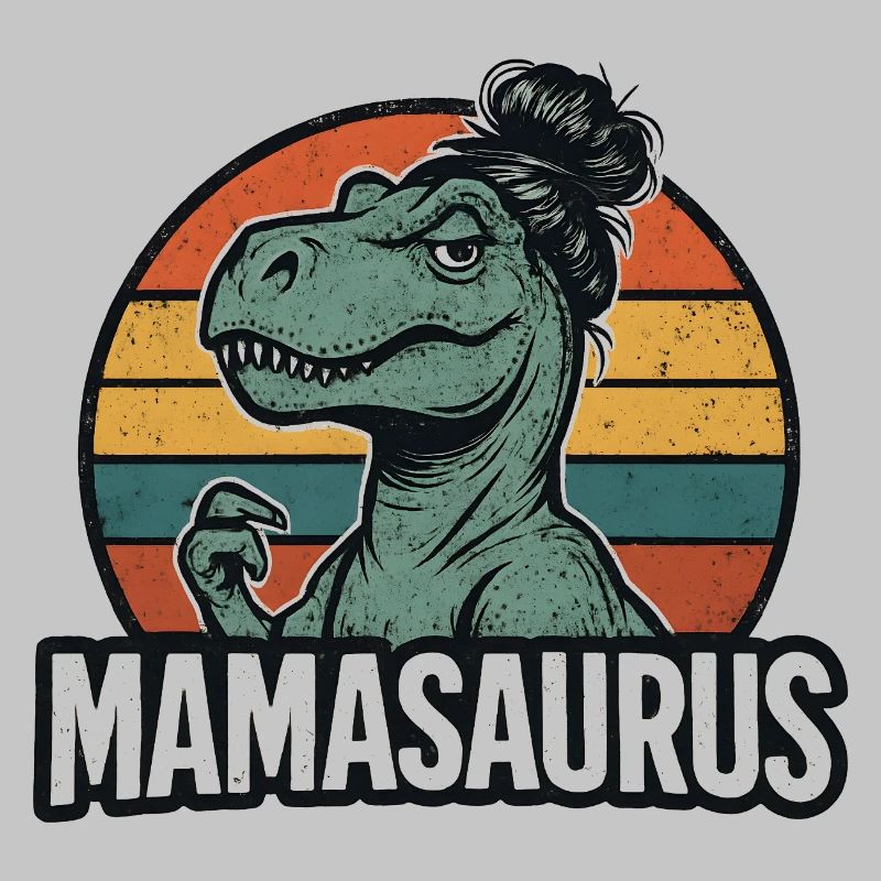 Mamasaurus Mama Mutter Geschenkidee Humor Lustig