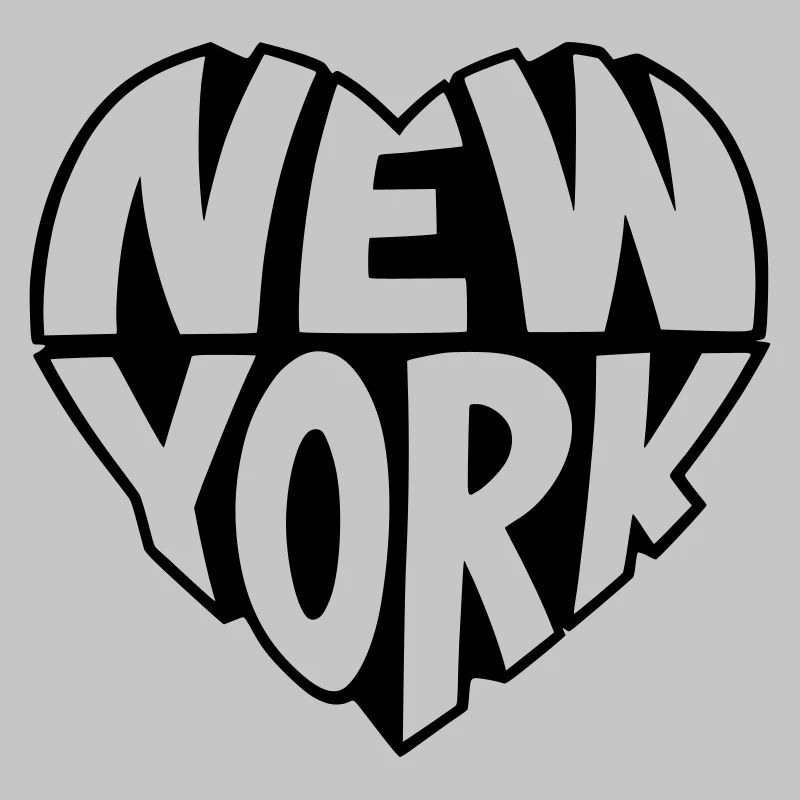 New York angular heart