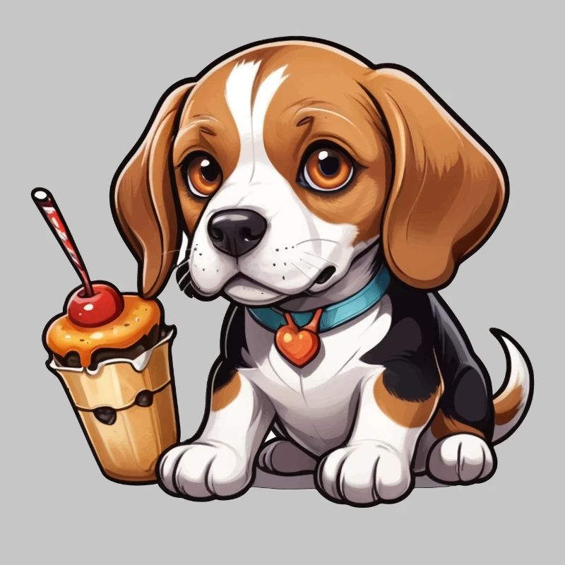 Beagle Cake Joy