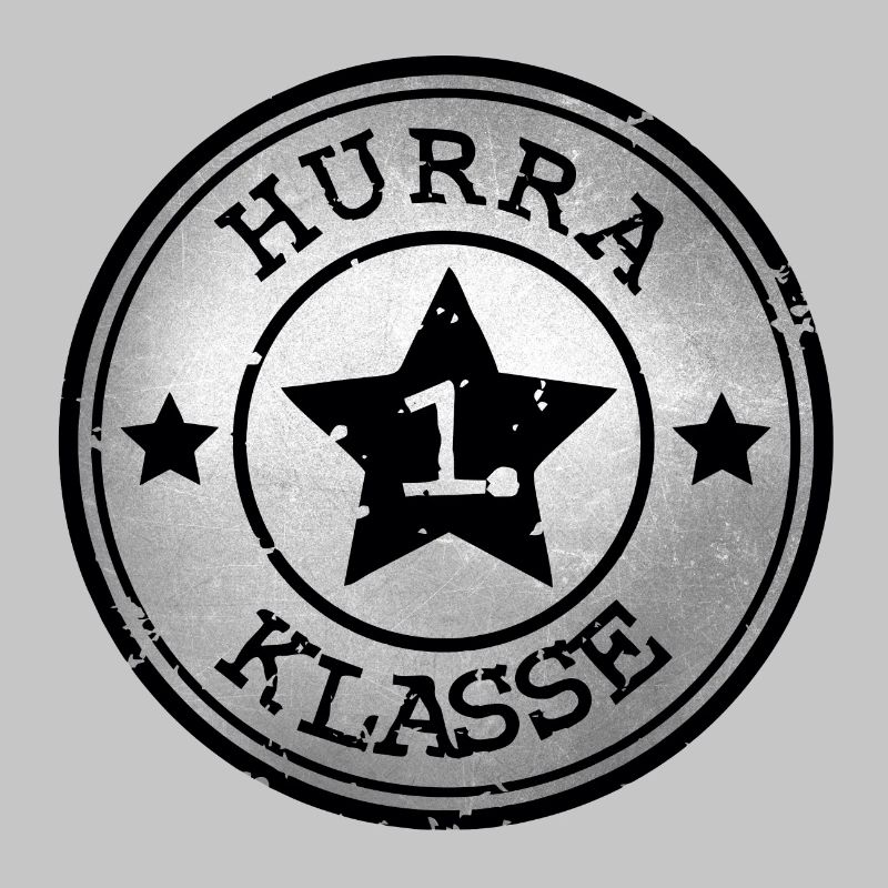 Hooray 1st Class - Star Emblem - Silver Black
