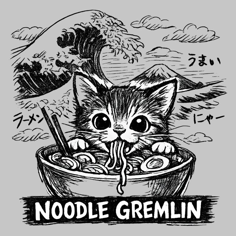 Anime Ramen de chat