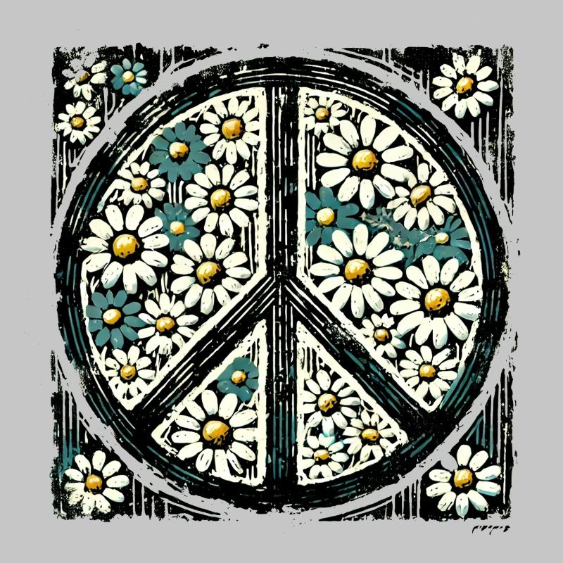 Daisy Peace Blumenemblem