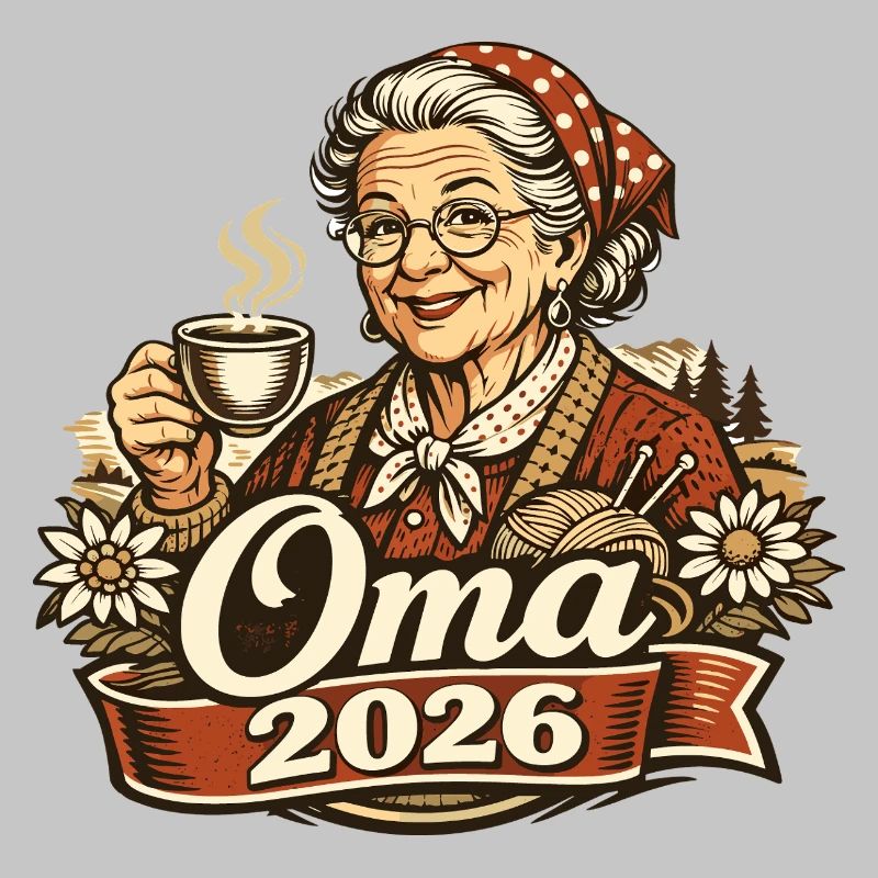 Oma 2026 Loading Geschenk Enkelkind 