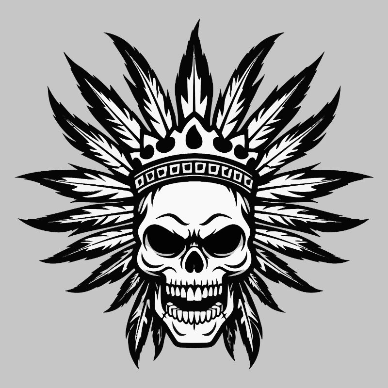 Häuptling Apache TotenIndianer