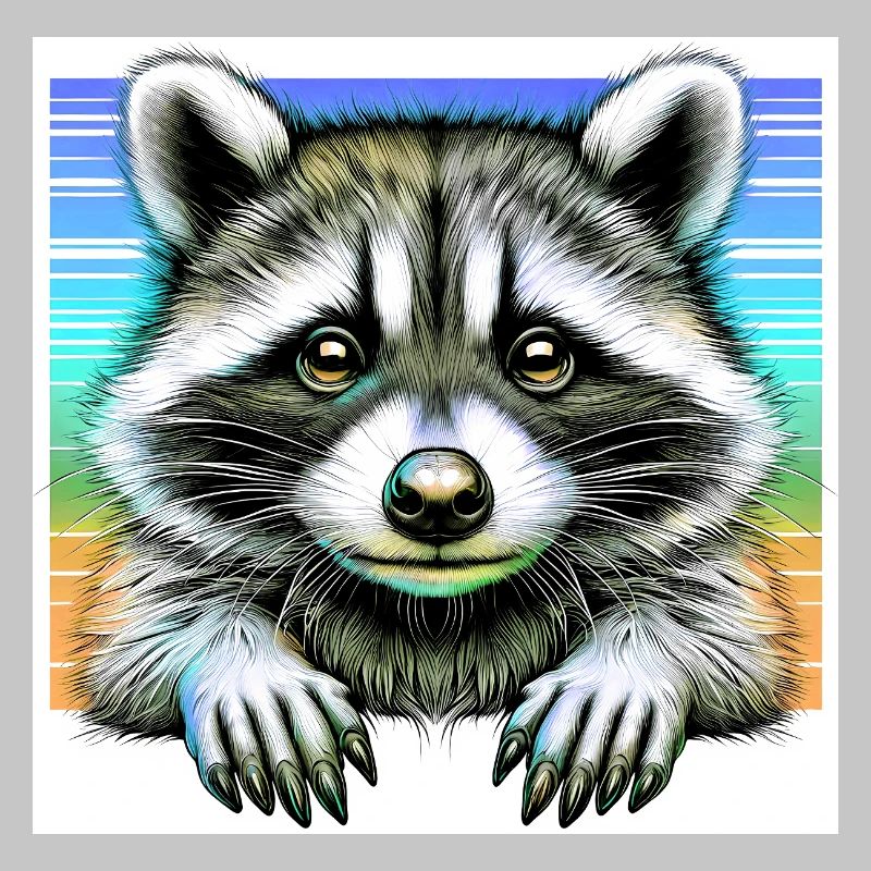 Waschbär