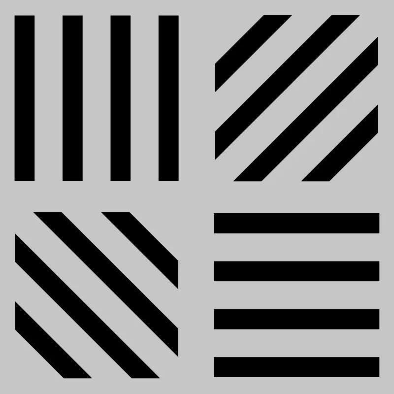 motif graphique de rayures