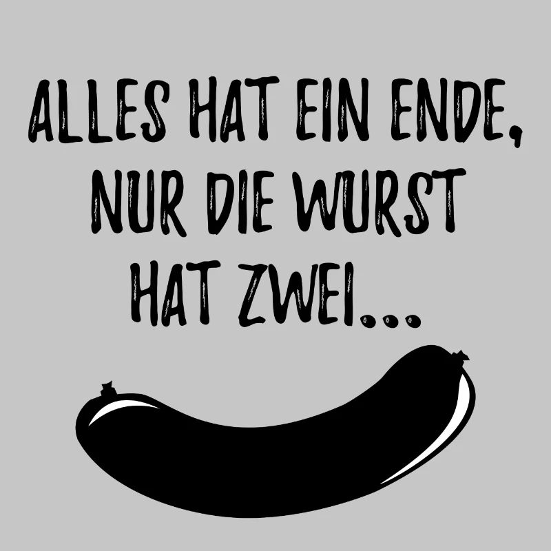 Alles Wurst schwarz