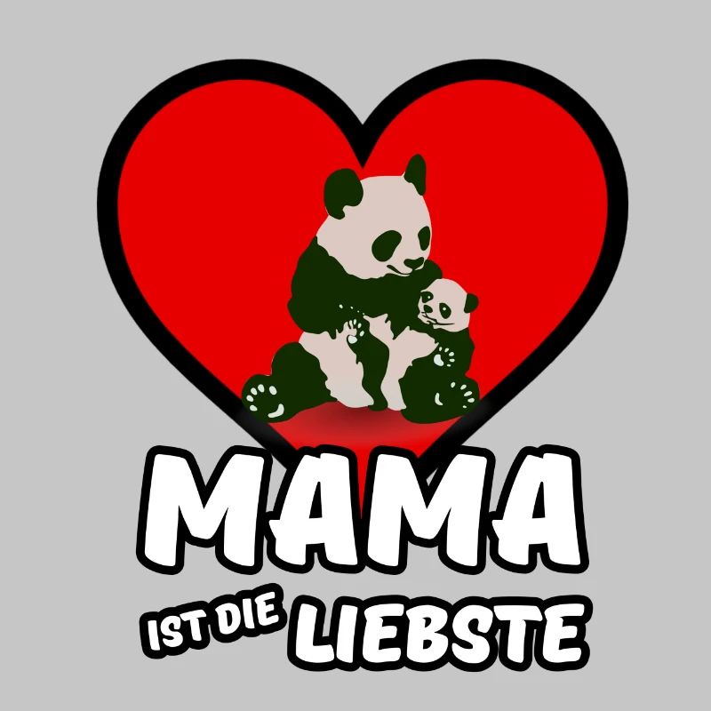 Mama ist die Liebste - Mutter, Muttertag, Geschenk
