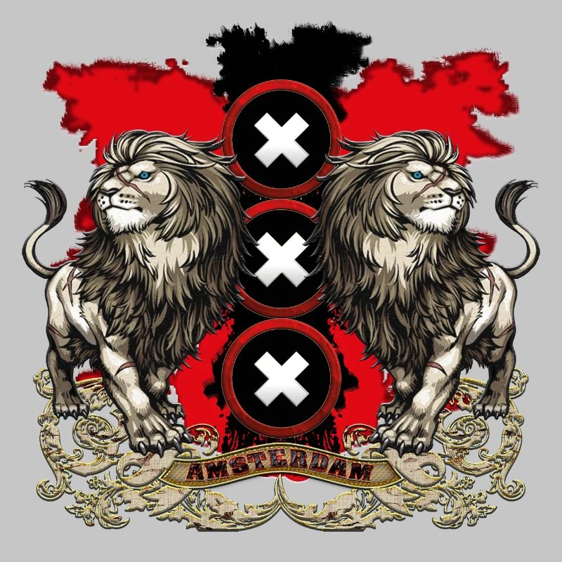 Amsterdam-Wappen 2018 weiß