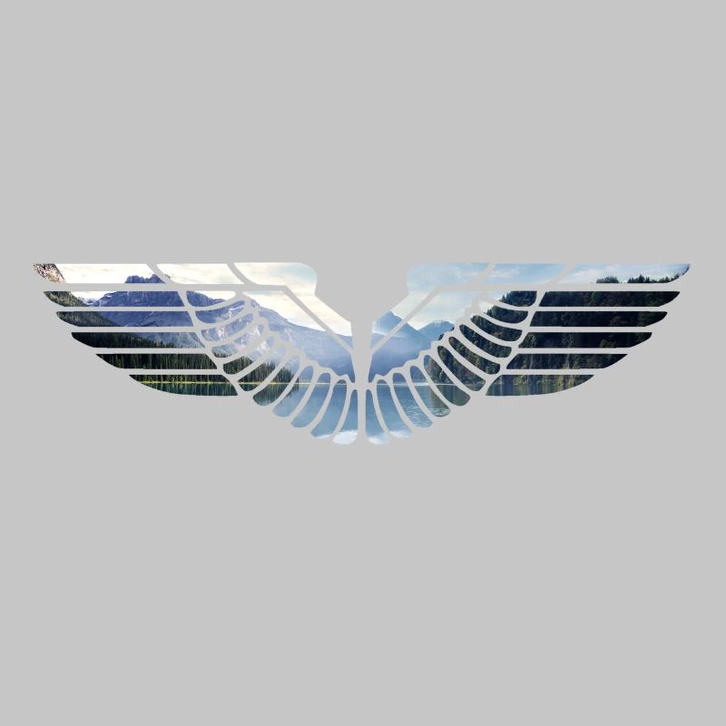 Eagle wing emblem