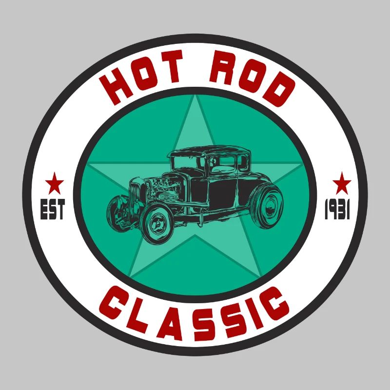 Hot Rod Classic Oldtimer Auto Car US Car Geschenk