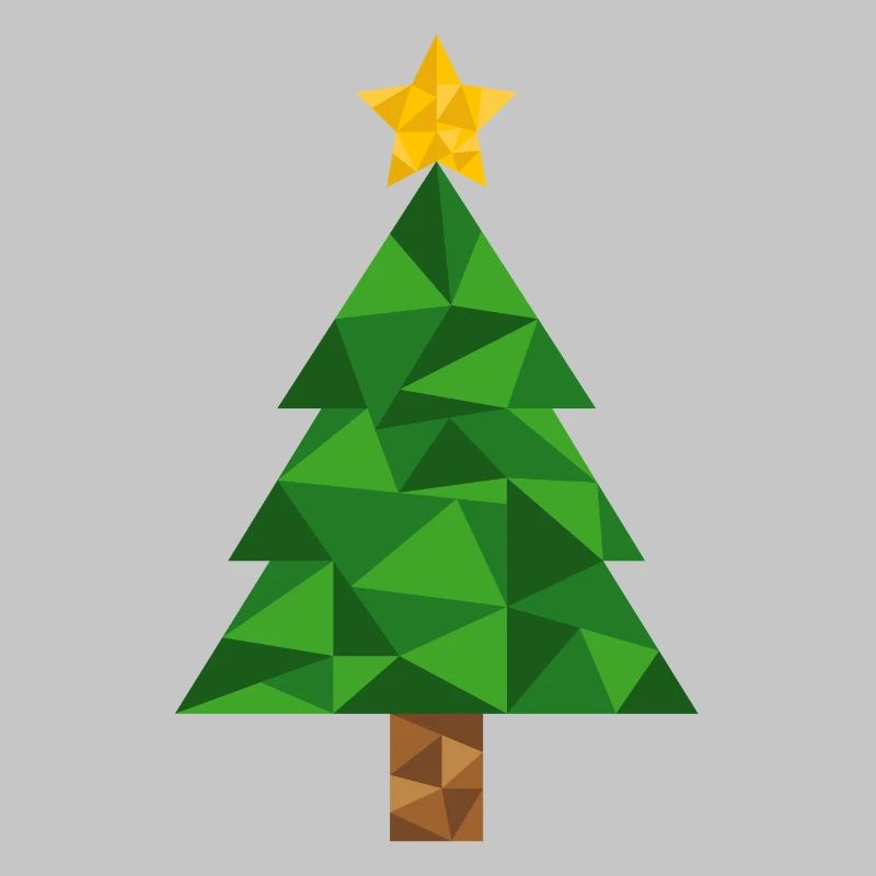 Sapin de Noël Polygon Sapin de Noël