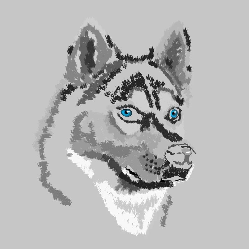 Schlittenhund