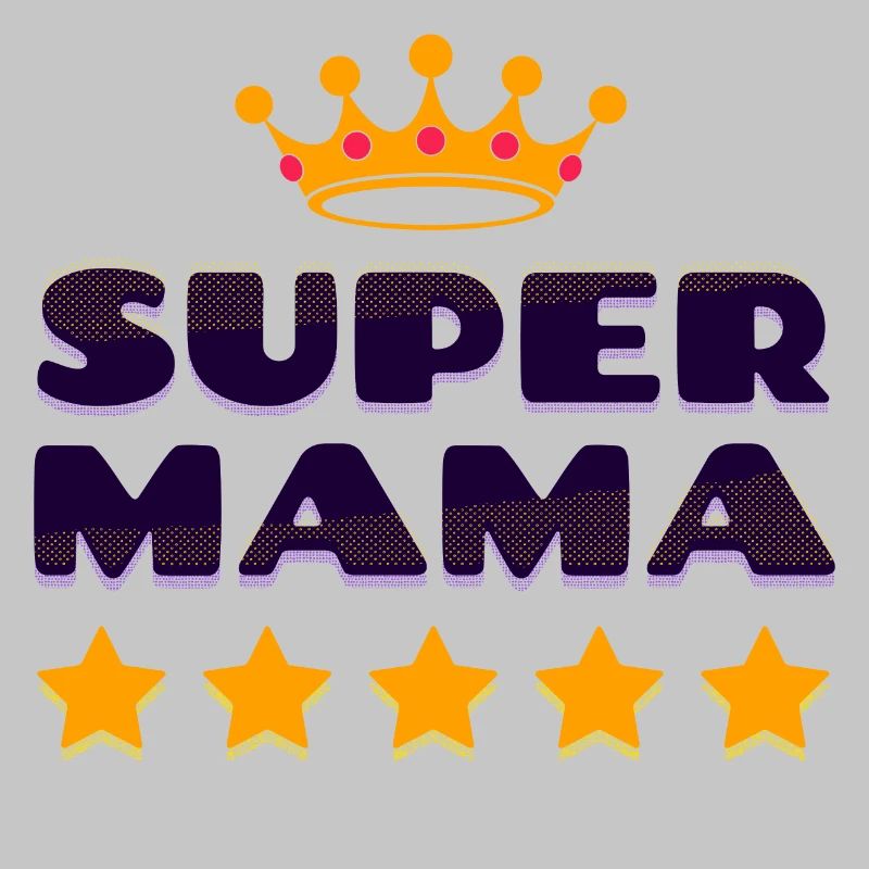 Muttertag Super Mama Beste Mutter Mutti Mami