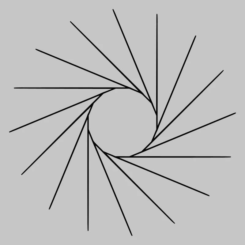 C’est une forme cool, comme un soleil.