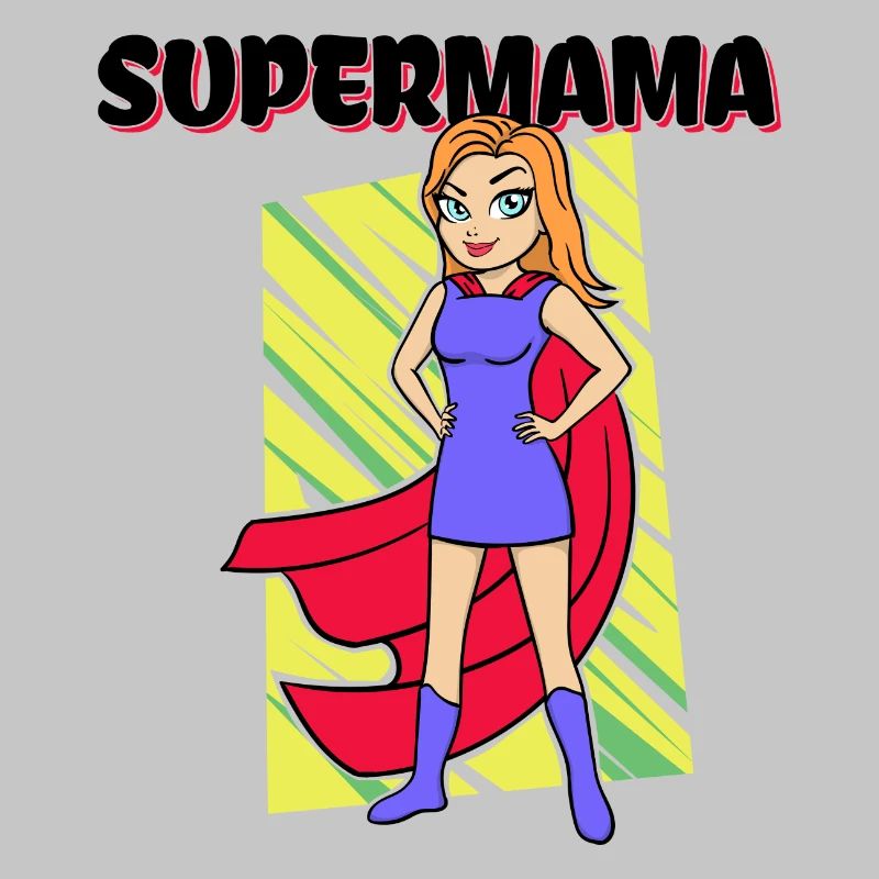 Supermama Beste Mutter Muttertag Statement Mama