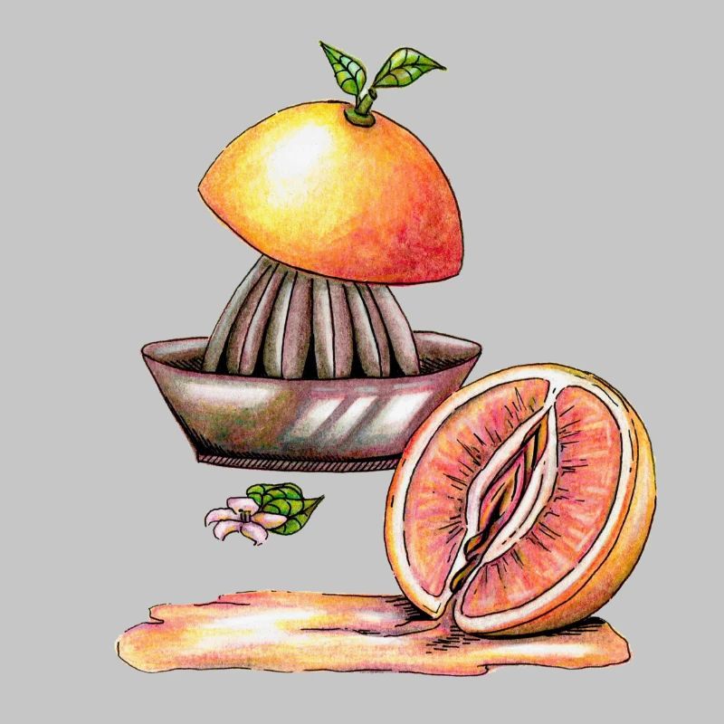 Vulva Grapefruit