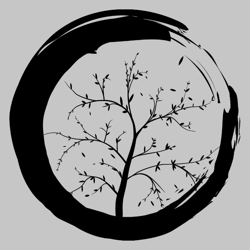 Lebensbaum Zen Baum Herbst