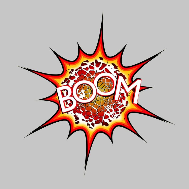 Explosion, bombe, explosion, bombe #