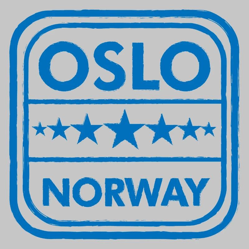 Oslo Norwegen Abzeichen