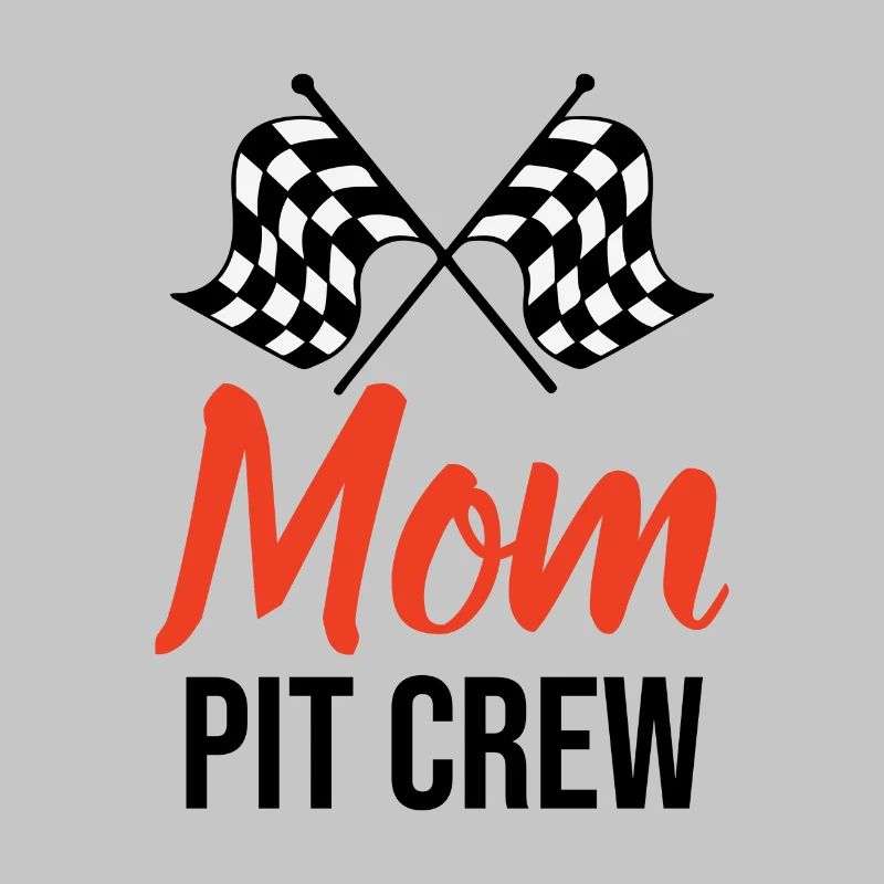 Mom Pit Crew Muttertagsgeschenk