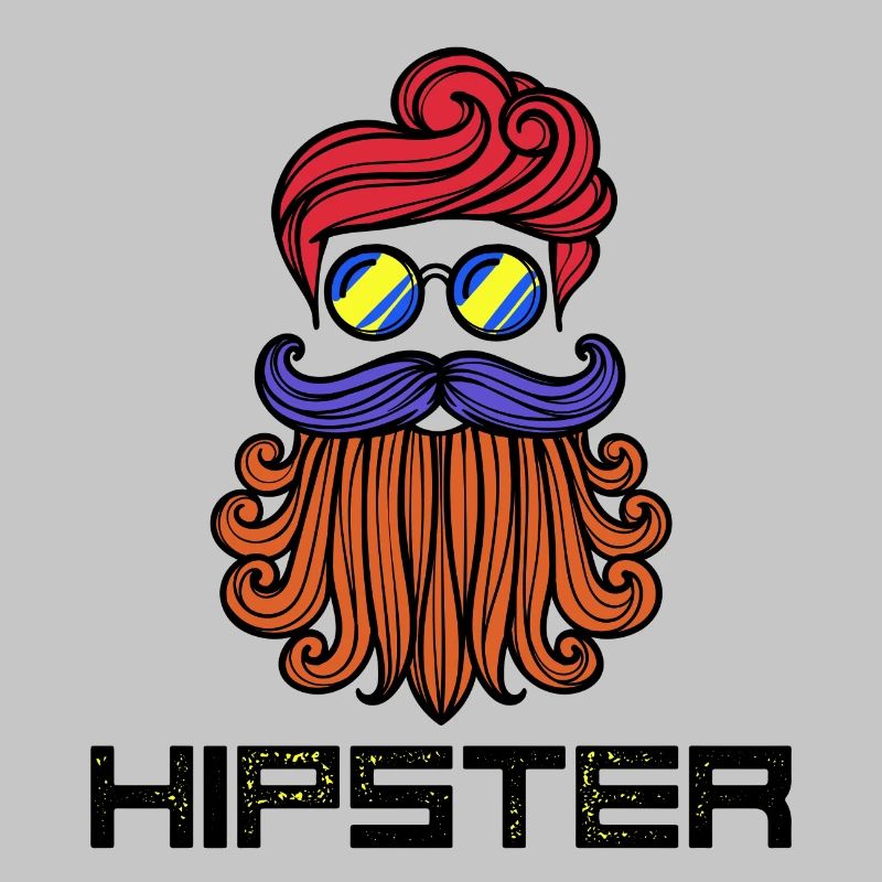 Bart Hipster Spruch Bartfrisur Bartträger