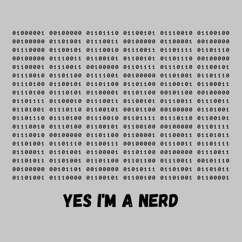 Ich bin ein Nerd