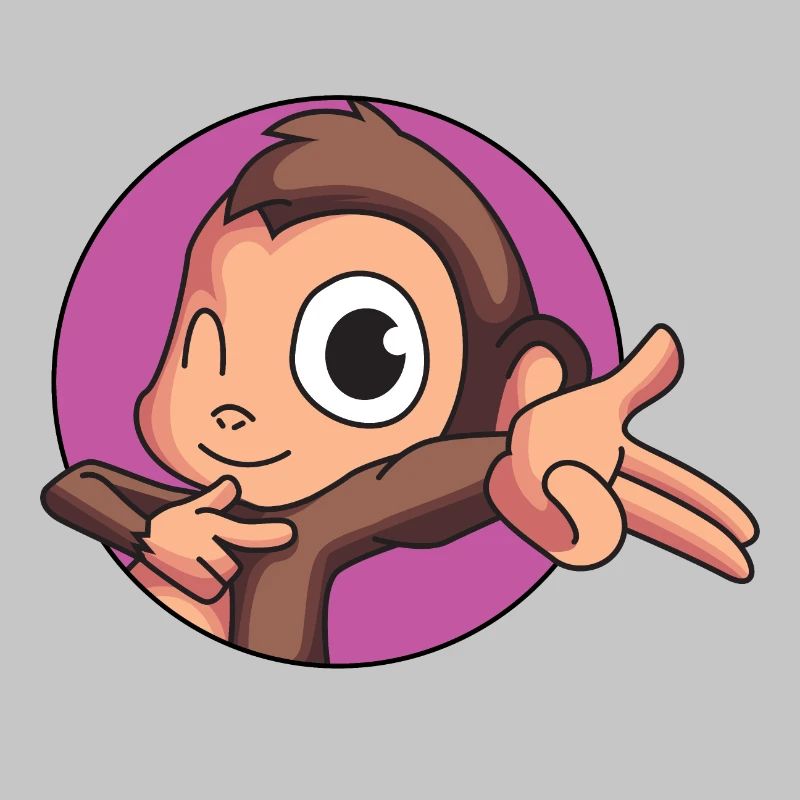 Freches Äffchen