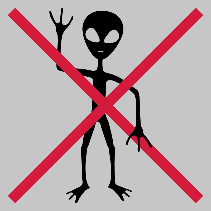 Forbidden shield of extraterrestrial visitors