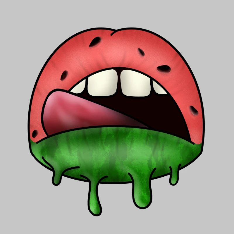 Lèvres de pastèque