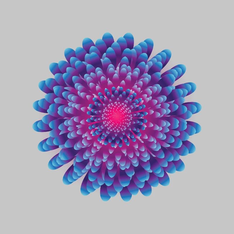Fleur vectorielle