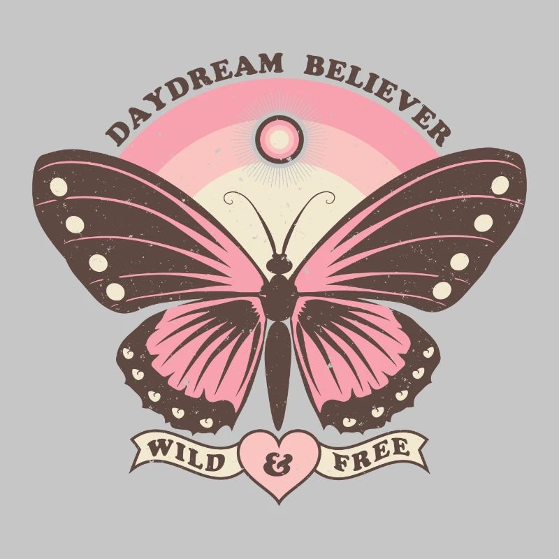 Boho Style Schmetterling