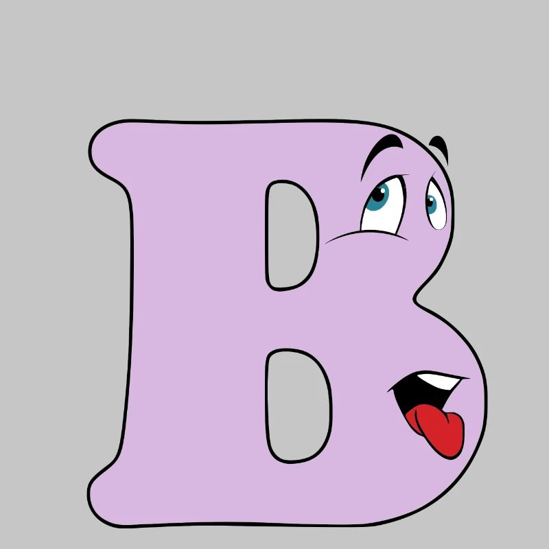 B