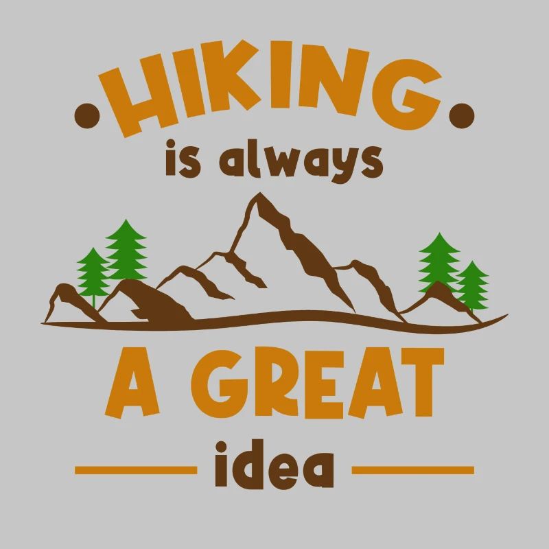 Wanderwege Bergsteigen Statement Wanderer Wandern