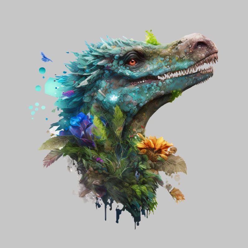 Blauer Velociraptor