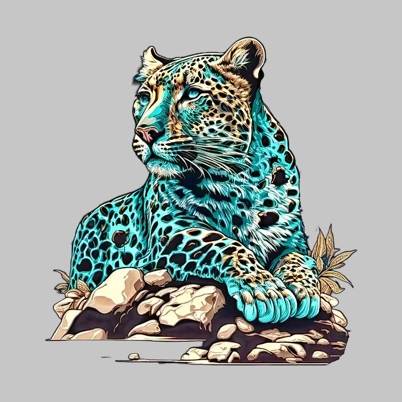 Leopard auf Lauer