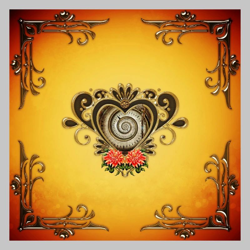 Wunderbares Steampunk-Herz